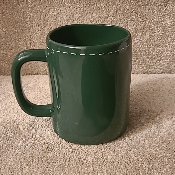 Rae Dunn by Magenta "Santa, Define Good" Green Mug NEW! - Picture 2 of 4
